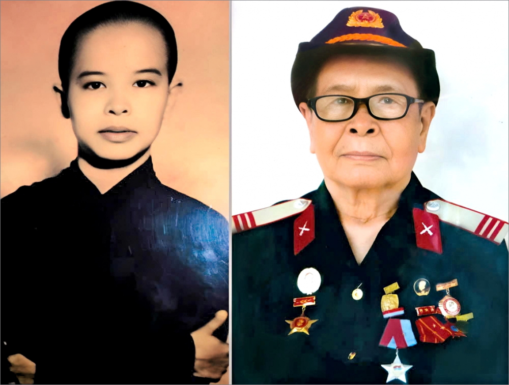 Gặp lại ni cô Huyền Trang của biệt động Sài Gòn Ni cô Huyền Trang (trái) ngoài đời thực và cựu chiến sĩ Phạm Thị Bạch Liên (phải) của Phòng Tham mưu, Bộ Tư lệnh TPHCM - Ảnh do nhân vật cung cấp