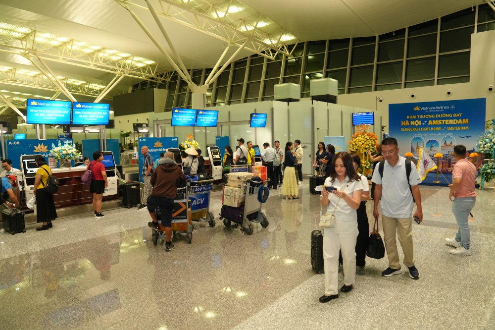 Thêm đường bay thẳng tới Hà Lan, mạng lưới hàng không Việt vươn rộng châu Âu. Ảnh: Vietnam Airlines