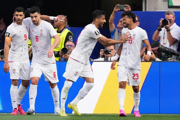 Iran thi đấu nhiệt huyết và hai lần gỡ hòa thành công trước New Zealand - Ảnh: AP