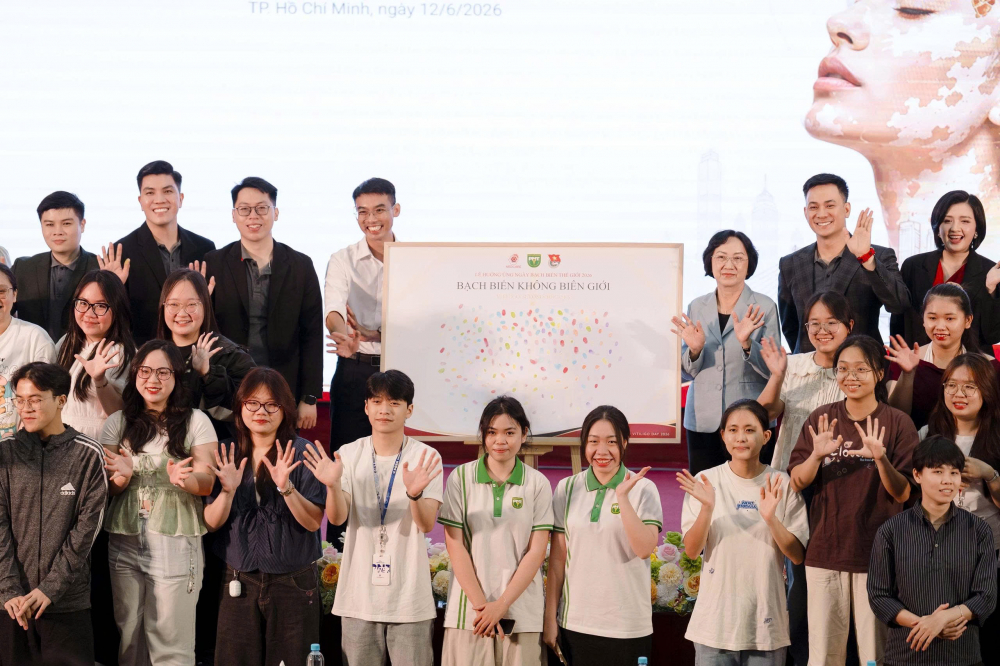 Chương trình “Bạch biến không biên giới” lan tỏa thông điệp thấu hiểu và không kỳ thị bệnh nhân bạch biến