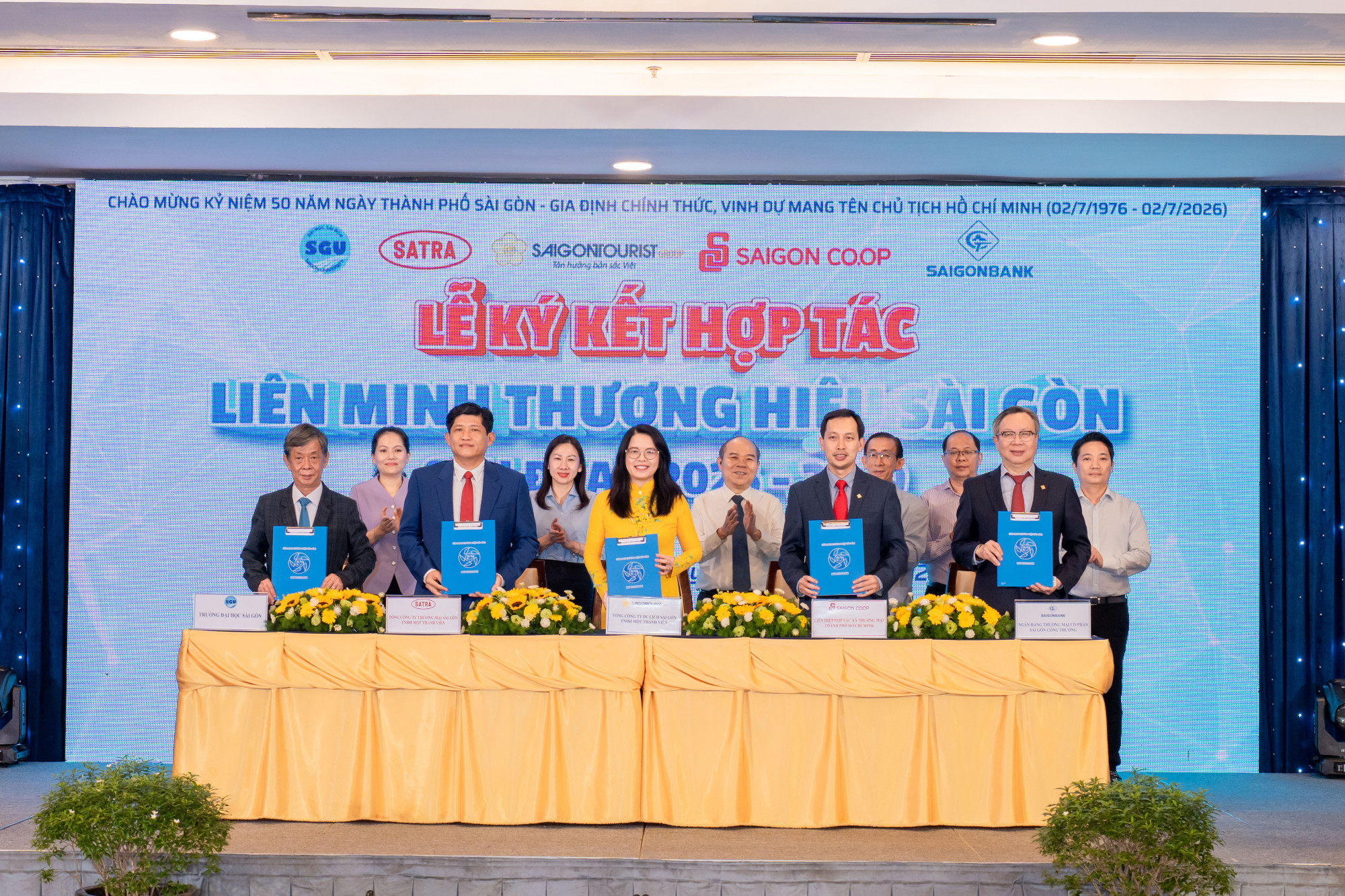 5 đơn vị thực hiện ký kết thành lập Liên minh Thương hiệu Sài Gòn