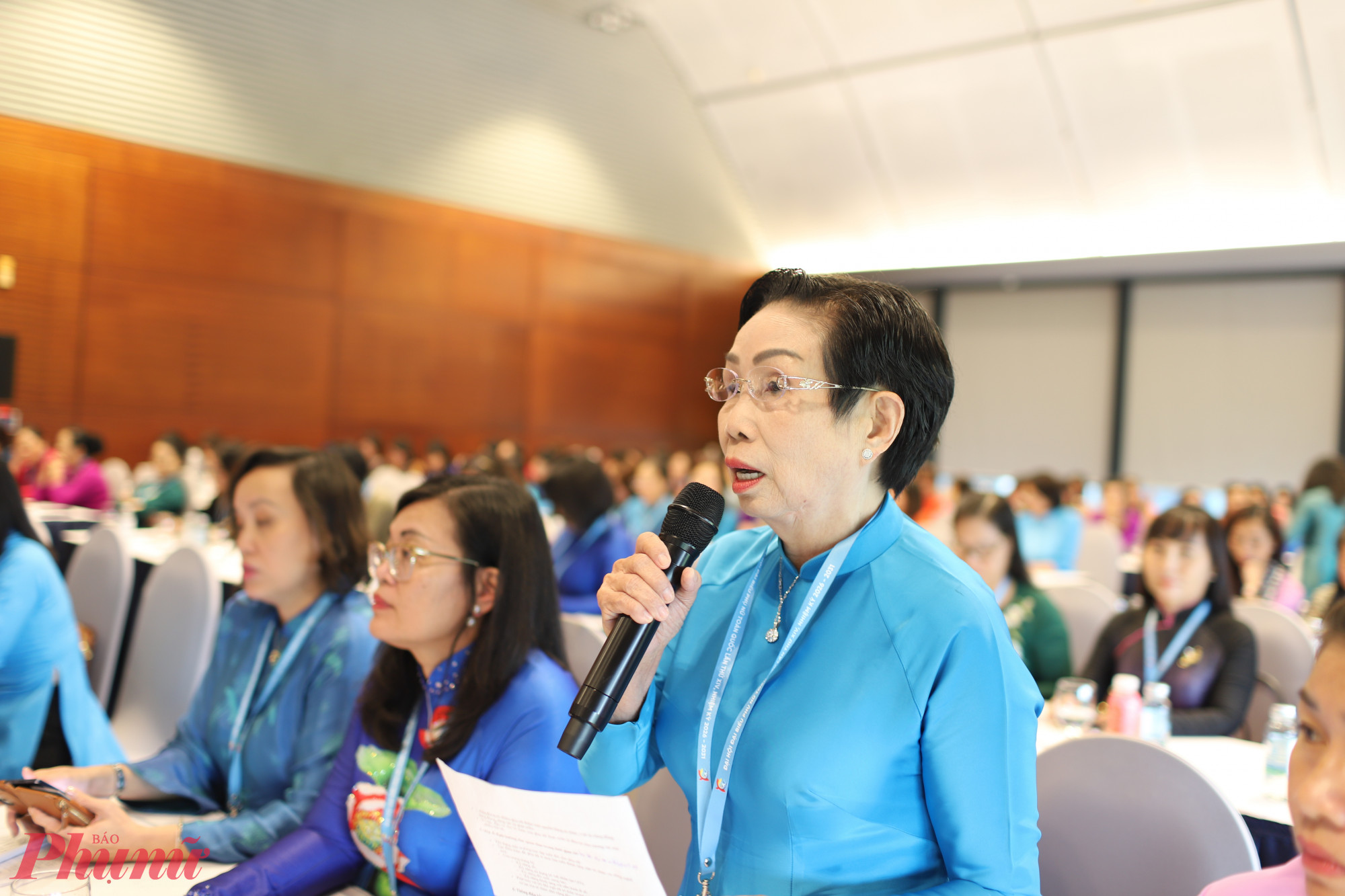 Đừng để những viên 'ngọc trong đá' bị lãng quên Phó giáo sư, tiến sĩ Trương Thị Hiền - Chủ tịch Hội Nữ trí thức TPHCM phát biểu tại buổi thảo luận