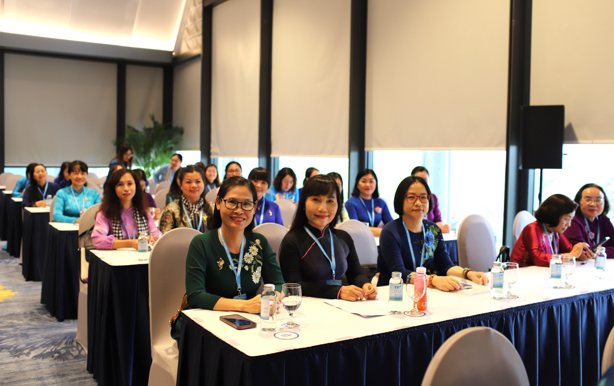 TPHCM xây dựng hệ sinh thái số trong hoạt động Hội Phụ nữ Đoàn đai biểu TPHCM tại phiên thảo luận chuyên đề. Ảnh: Uông Ngọc