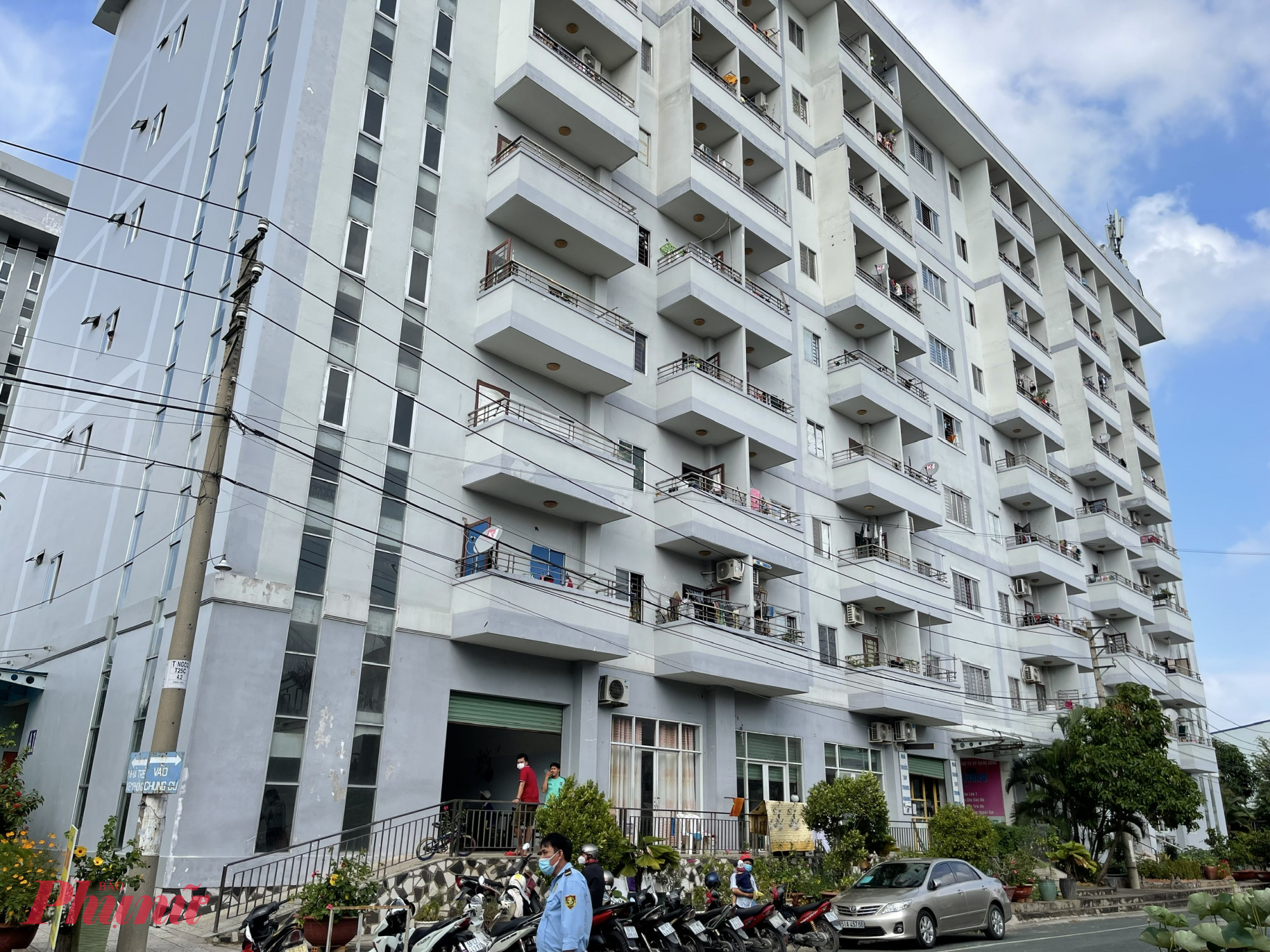 Khu lưu trú công nhân tại lô 85A4 Khu chế xuất Linh Trung II, TPHCM