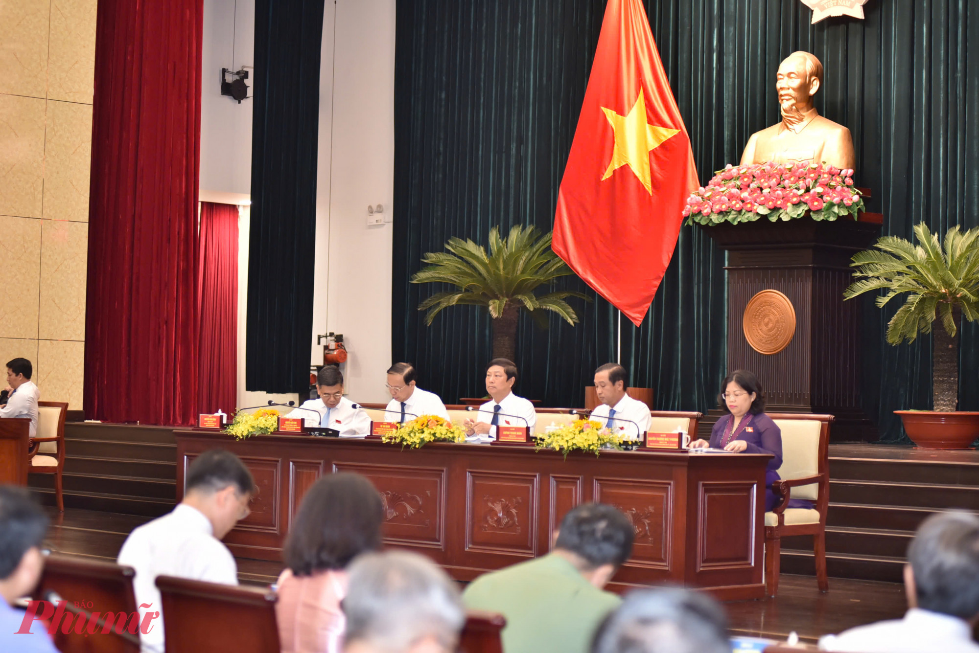 Kỳ họp thứ ba, HĐND TPHCM khoá XI sáng 19/6 - Ảnh: Thanh Tâm