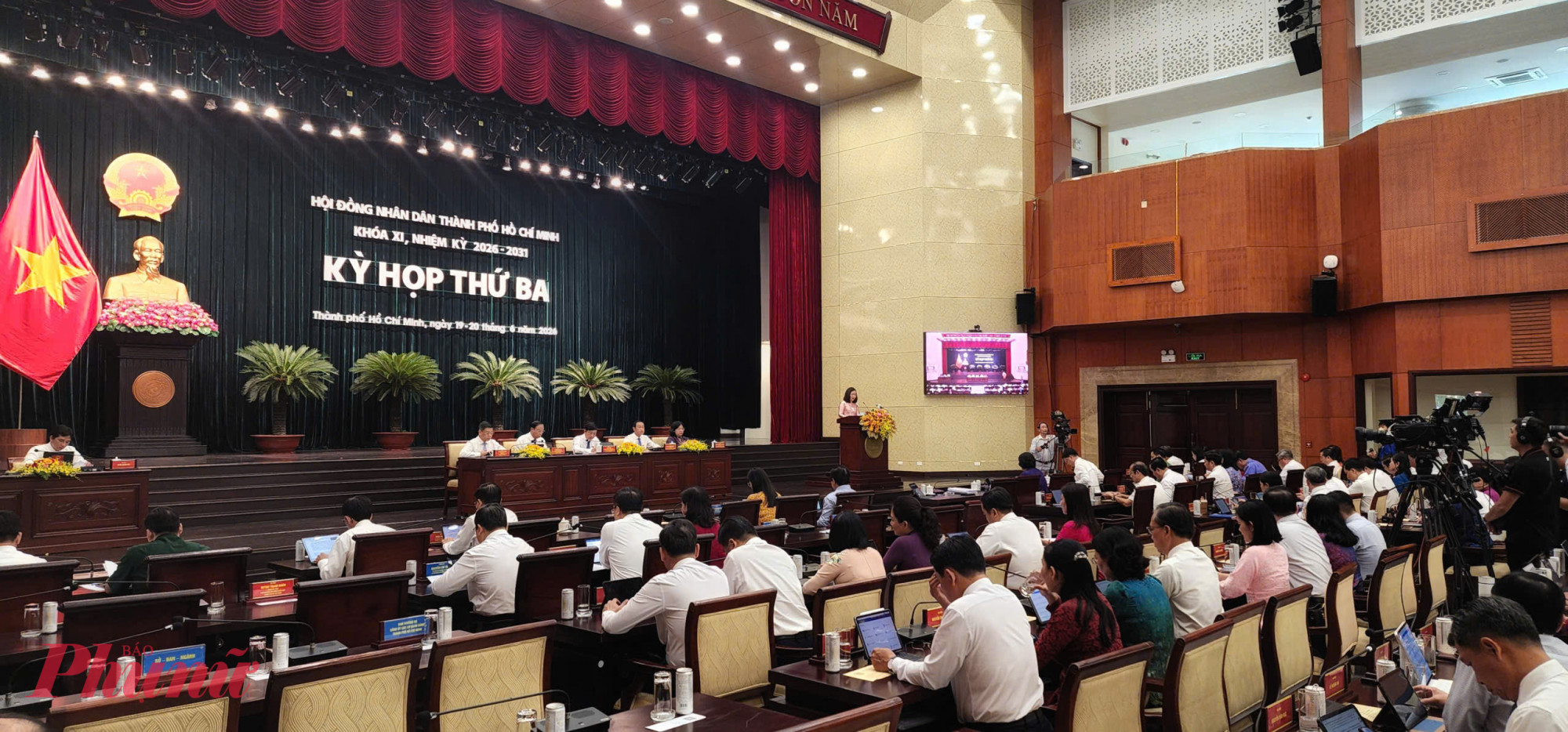 Kỳ họp thứ 3, HĐND TPHCM khoá XI sáng 19/6 - Ảnh: T.T