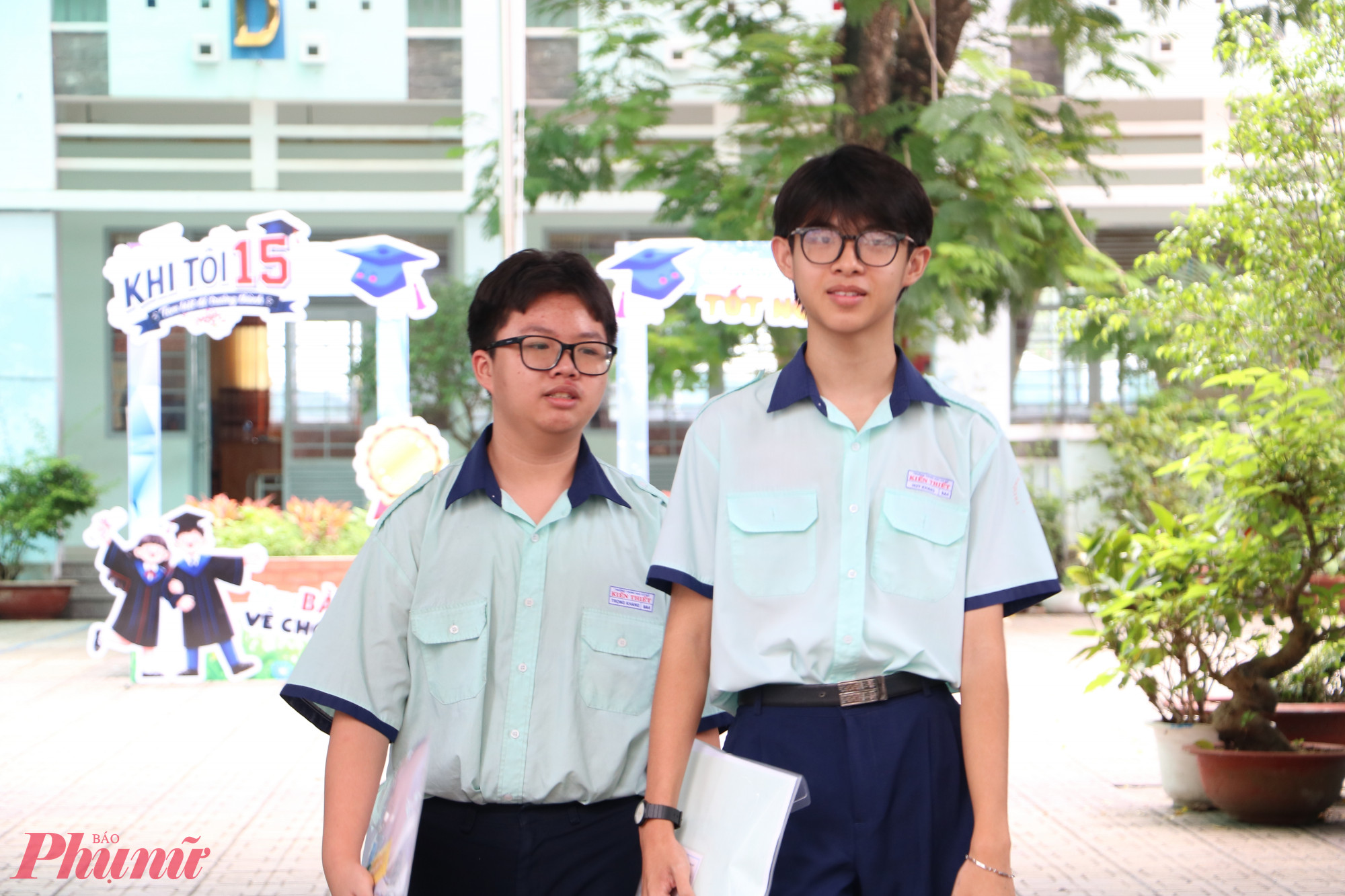Thí sinh tham dự kỳ thi tuyển sinh lớp Mười năm 2025 tại TPHCM - Ảnh: Trang Thư