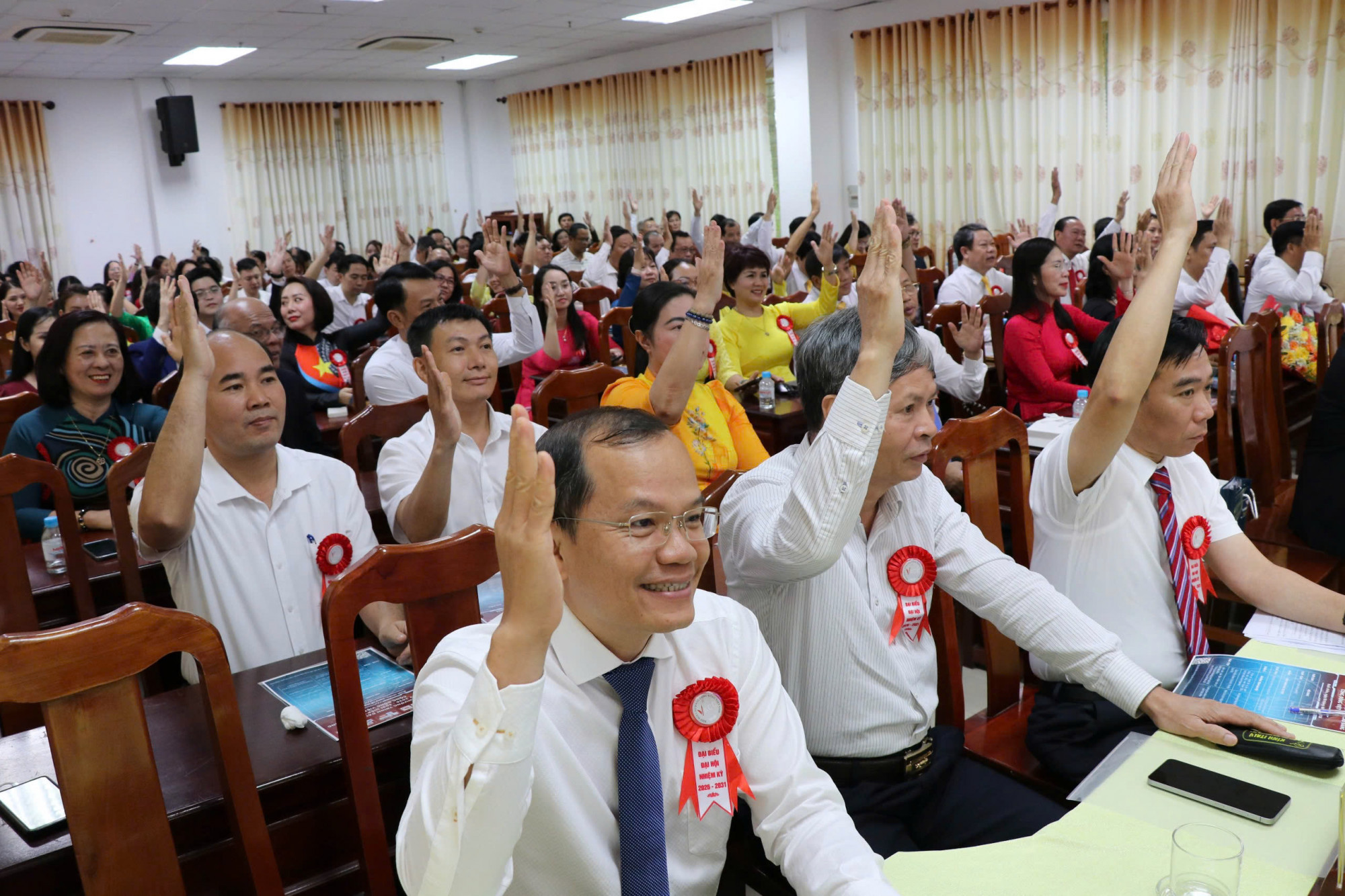Các đại biểu tham dự đại hội... Ảnh: CTV