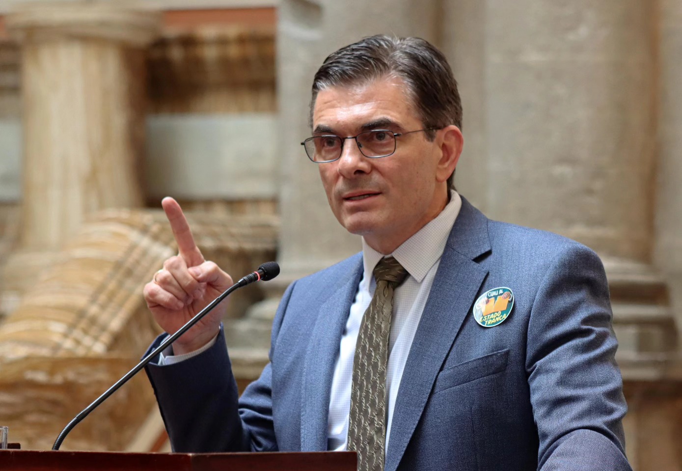 Tổng thống Bolivia Rodrigo Paz - Ảnh: Phủ Tổng thống