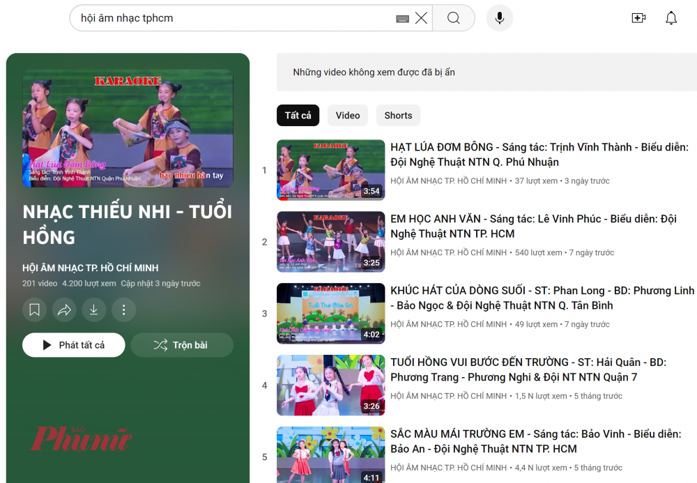 Nhạc sĩ Nguyễn Quang Vinh tái đắc cử Chủ tịch Hội Âm nhạc TPHCM Thư viện Âm nhạc thiếu nhi trên kênh youtube của Hội Âm nhạc TPHCM