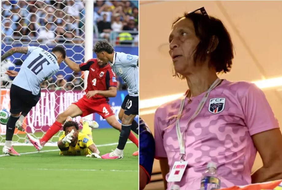 Cape Verde - từ hiện tượng đến biểu tượng World Cup 48 đội Mẹ thủ môn Vizonha đã có mặt trên khán đài xem con trai thi đấu trong trận hòa lịch sử 2-2 trước đội Uruguay từng ha lần vô địch thế giới- Ảnh: Pulsesport