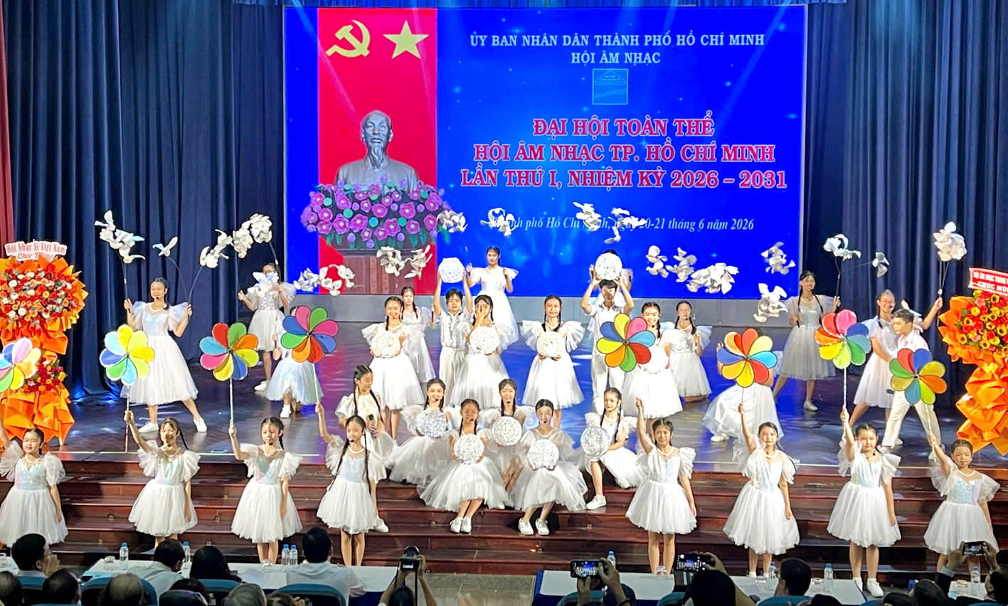 Hội Âm nhạc TPHCM tiếp tục đẩy mạnh sáng tác, nhất là sáng tác cho thiếu nhi trong nhiệm kỳ mới - ẢNH: DƯƠNG ĐÔNG