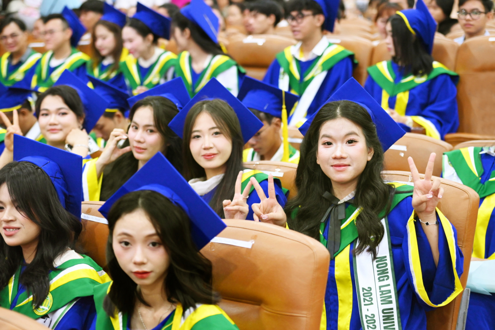 Các tân cử nhân Trường đại học Nông Lâm TPHCM trong đợt tốt nghiệp tháng 5/2026 - Ảnh do nhà trường cung cấp