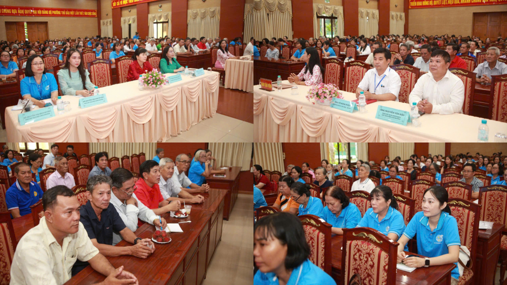 Các đại biểu tham dự chương trình. Ảnh: TH
