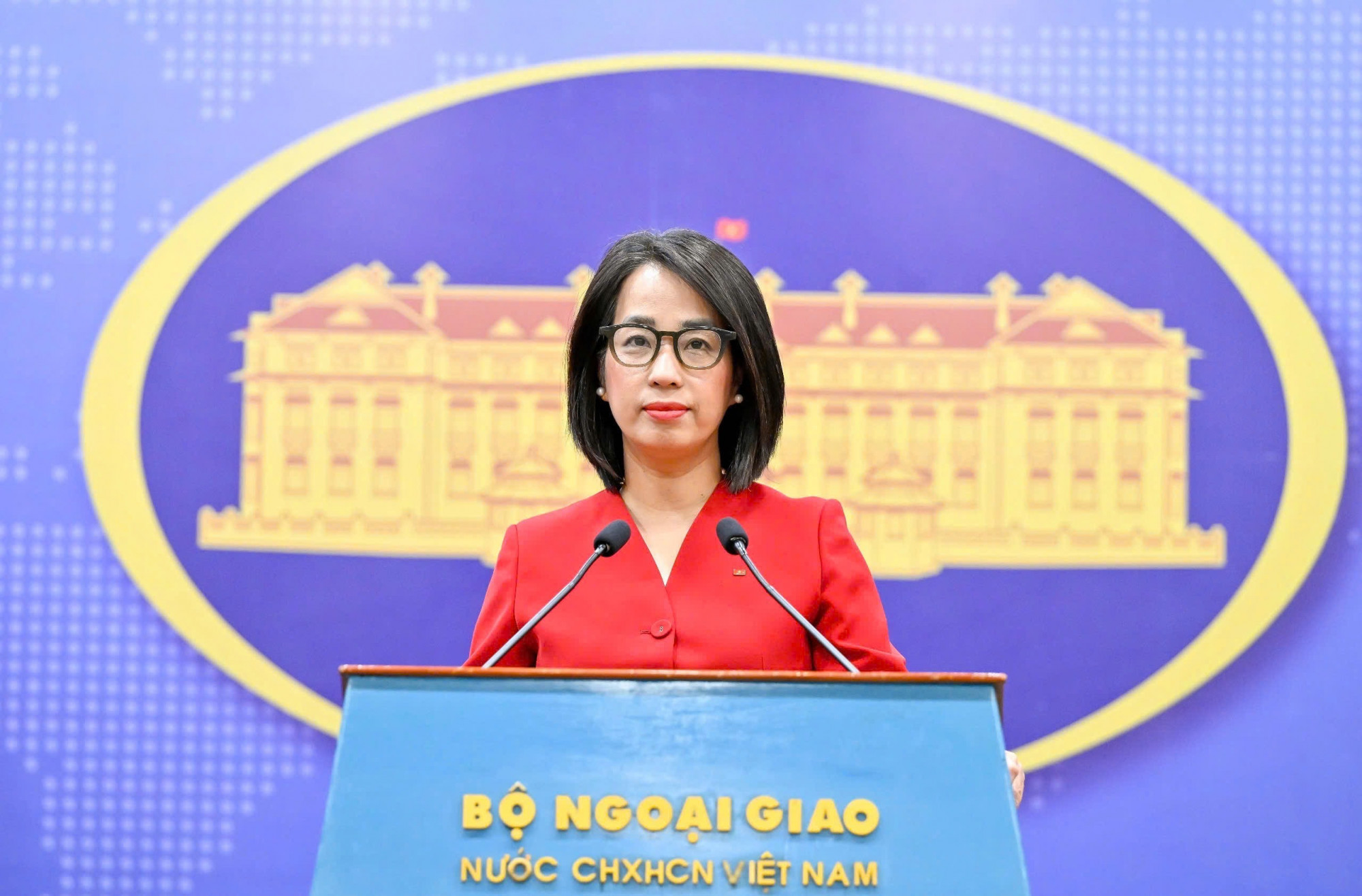 Người phát ngôn Bộ Ngoại giao Phạm Thu Hằng
