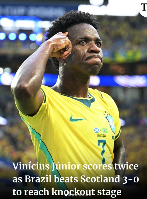Vinicius đạt phong độ cao ở World Cup 2026