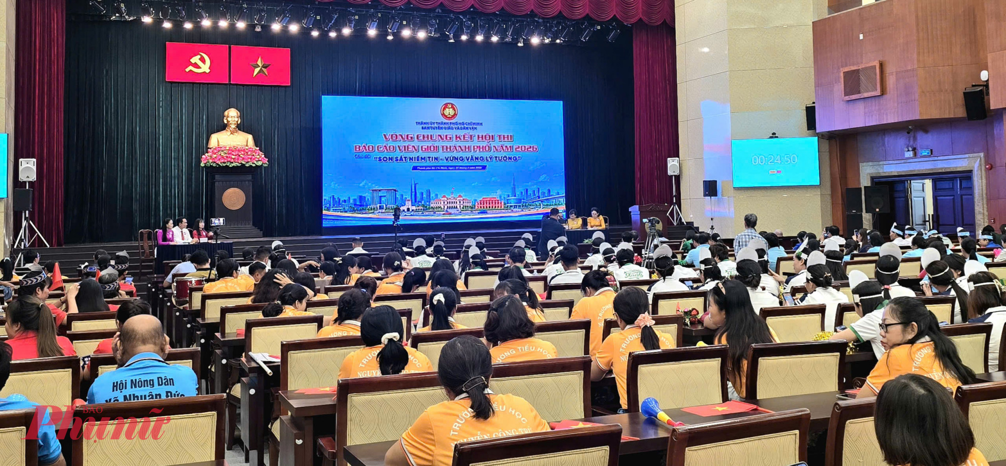 Quang cảnh hội thi - Ảnh: Trang Nguyễn 
