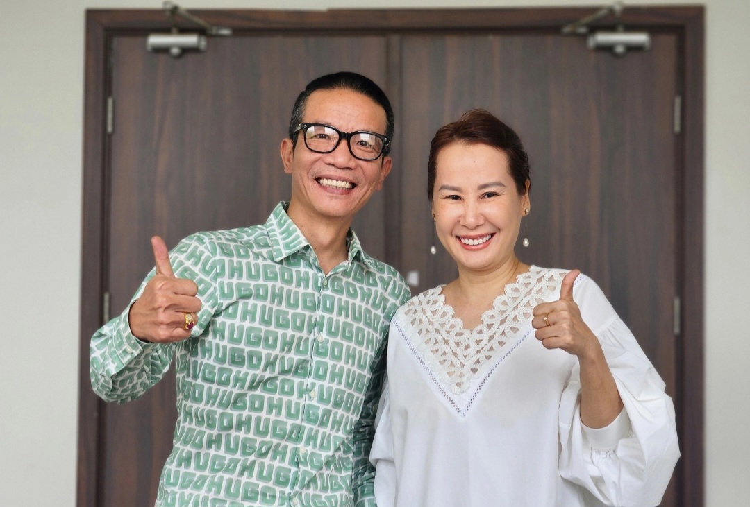 2 nhạc sĩ Nguyễn Vĩnh Tiến và Giáng Son - Ảnh: N.A