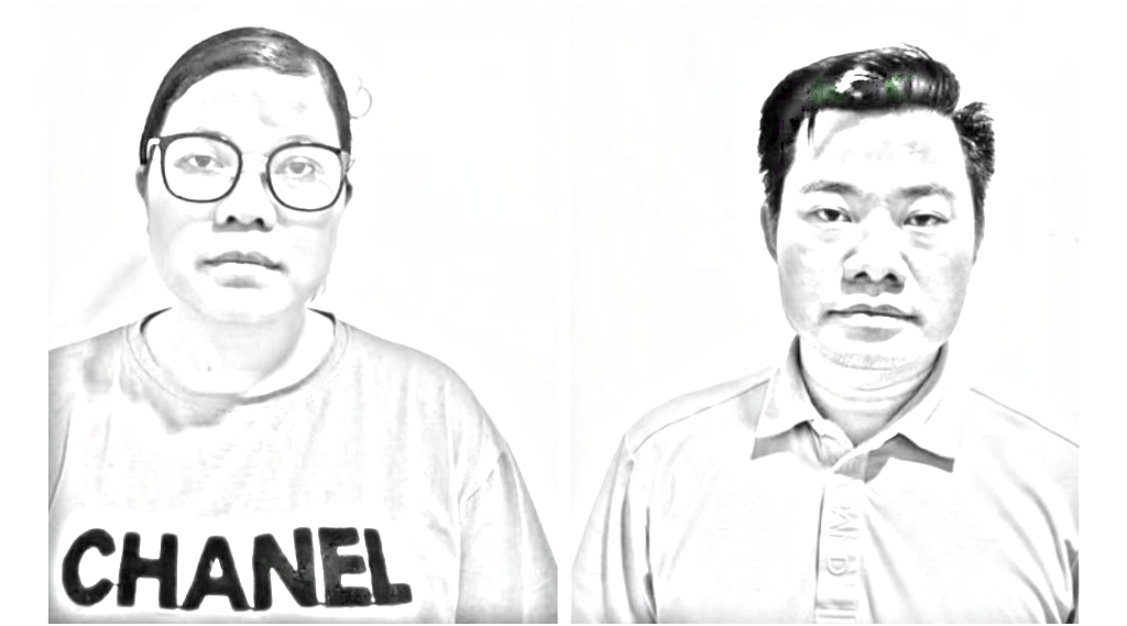 Bị can Khuyên và Toàn - Ảnh: TH