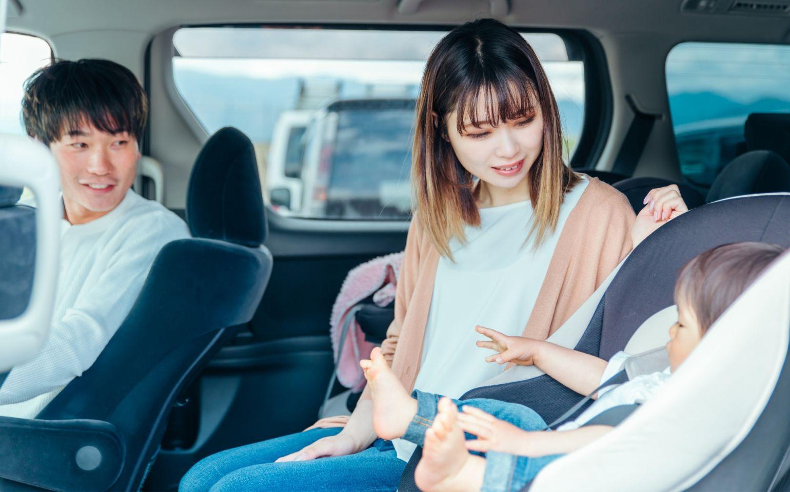 Nhiều quốc gia châu Á đã áp dụng quy định bắt buộc sử dụng ghế an toàn cho trẻ em từ nhiều năm trước nhằm giảm thiểu nguy cơ chấn thương khi xảy ra tai nạn giao thông - Ảnh: Getty Images