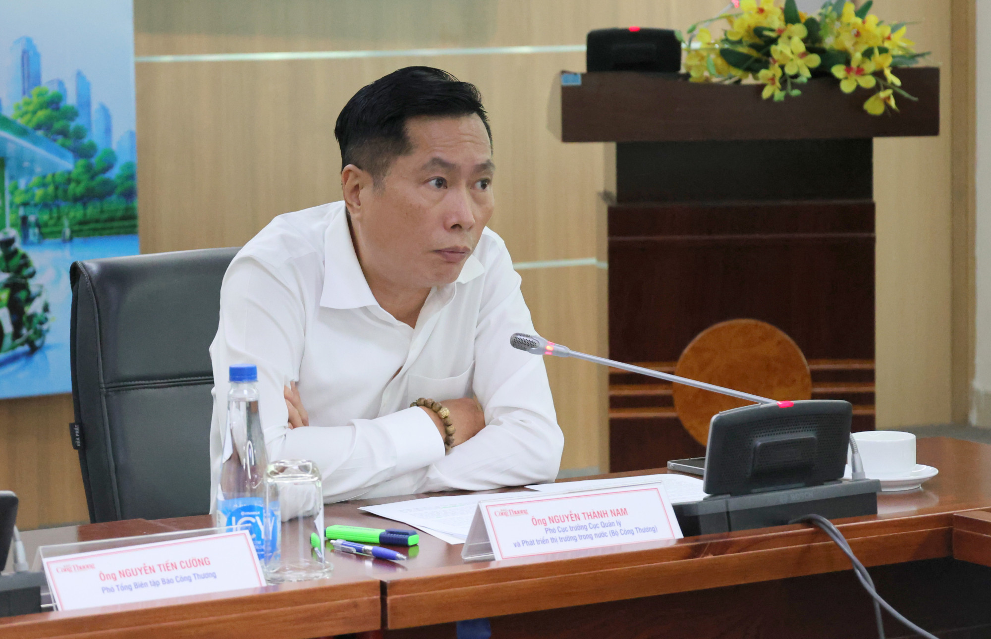 ông Nguyễn Thành Nam - Phó Cục trưởng Cục Quản lý và Phát triển thị trường trong nước