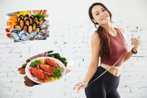 hải sản giúp da đẹp dáng thon