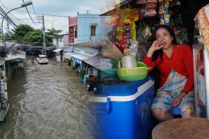 “Sau mỗi trận mưa, nhà tôi đều ngập qua gối”