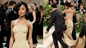 nữ ca sĩ gây khó chịu trêm thảm đỏ Met Gala 2024