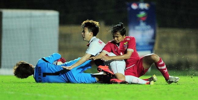 Vong chung ket Asian Cup 2018 chao don tuyen nu Viet Nam