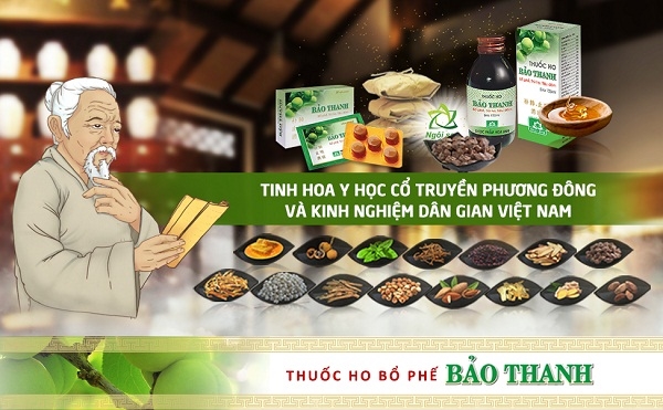 Bao Thanh, thuoc ho bo phe - Tinh hoa y hoc co truyen phuong Dong va kinh nghiem dan gian Viet Nam