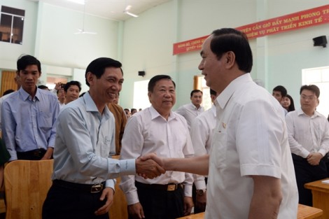 Chủ tịch nước Trần Đại Quang: 'Không đánh đổi môi trường bằng bất cứ giá nào'