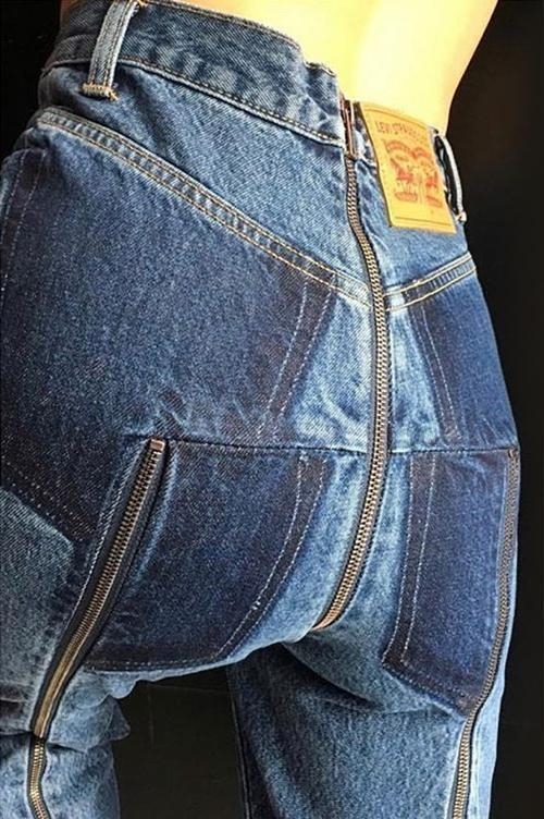 Mau quan jeans la mat gay sot