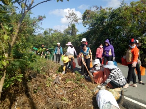 Huyện Cần Giờ: Phát động xây dựng các tuyến hẻm xanh, sạch, đẹp