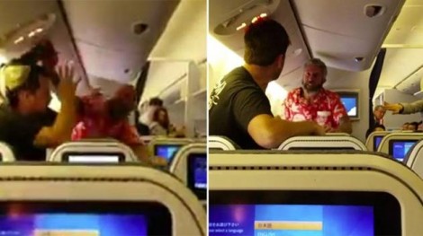 Hành khách ẩu đả điên cuồng trên máy bay Nhật Bản