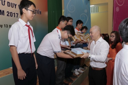 117 học sinh chiến thắng cuộc thi Toán học- Tư duy và thực tiễn