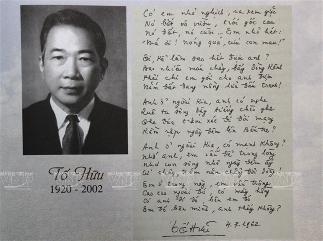 To Huu (1917-2002): Tinh vô nhu domain authority mat ngoai con cái e