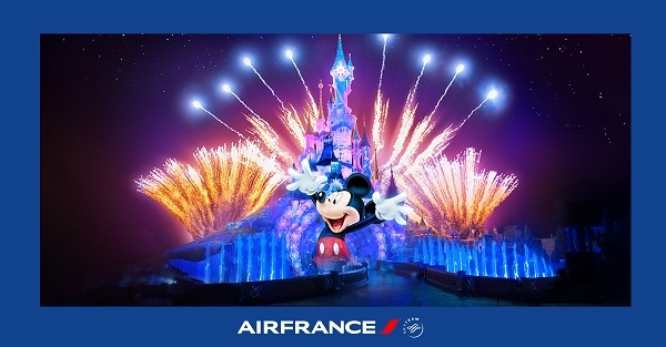 Bay Air France, trung ky nghi tai Disneyland Paris than tien