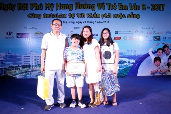 10.000 nguoi tham gia 'Phu My Hung huong ve tre em 2017'