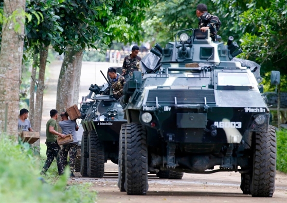 Philippines: Chien su cam go tai thanh pho Marawi