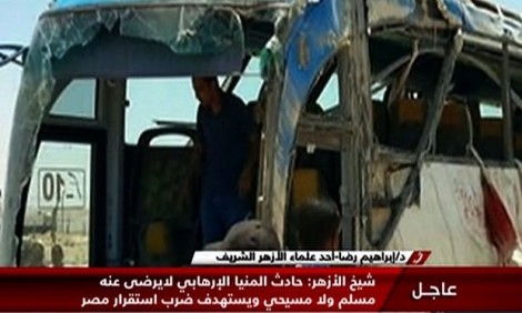 Tấn công trên xe buýt ở Ai Cập, hàng chục người thương vong