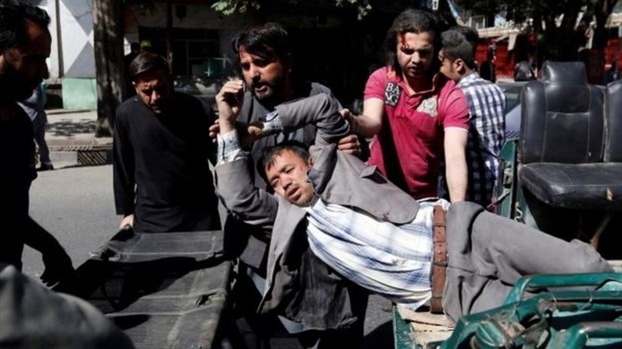 Hien truong vu danh bom kinh hoang o Afghanistan