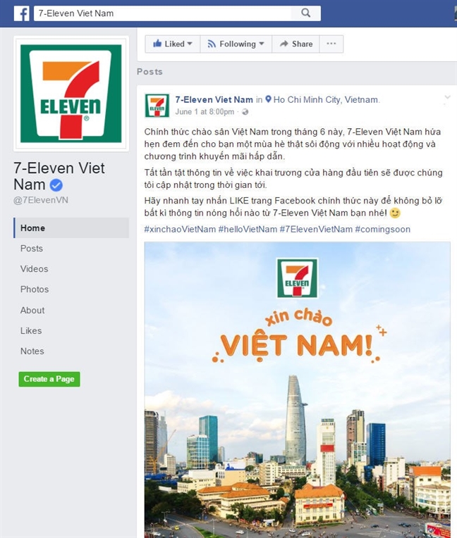 7-Eleven chao Viet Nam, day 'tap hoa truyen thong' vao ngo cut?