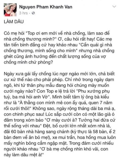 Tân tiến hiện đại đến đâu cũng nên nằm lòng bí quyết làm dâu chuẩn không cần chỉnh này