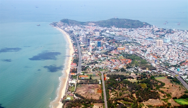 Vung Tau la lam nhin tu tren cao