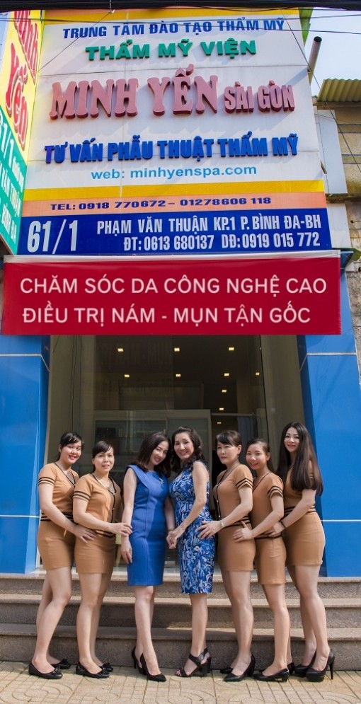 Làm đẹp công nghệ cao tại Minh Yến Spa