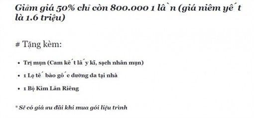 Nên hay không chọn gói lăn kim giá rẻ hấp dẫn như lời quảng cáo?