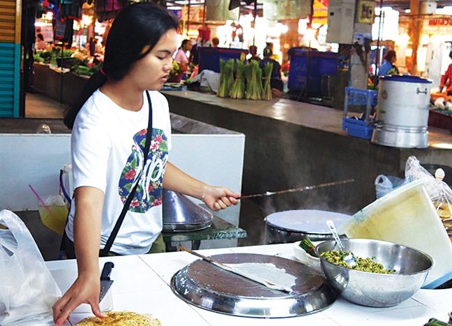 Banh cuon gion Mukdahan, Thai Lan