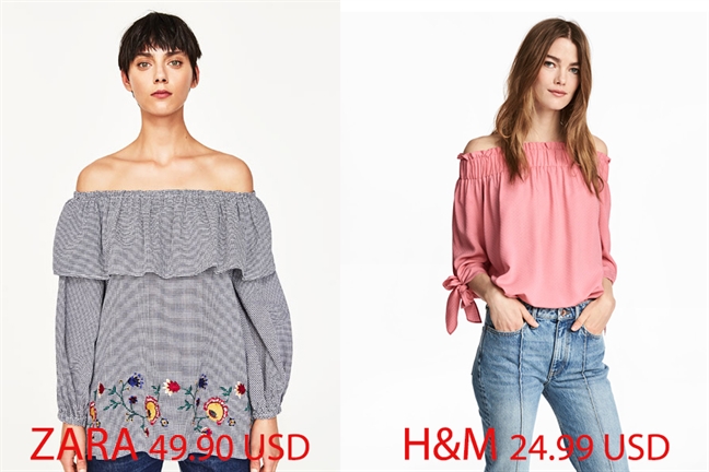 Thiet ke giong nhau, nang nen chon H&M hay Zara?