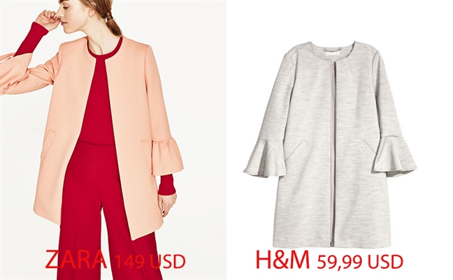 Thiet ke giong nhau, nang nen chon H&M hay Zara?
