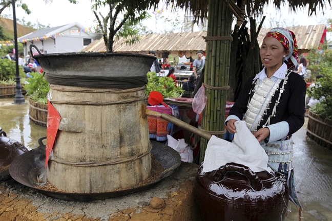 Nhung trai nghiem thu vi chi co tai Khong gian Am thuc Tay Bac Sun World Fansipan Legend